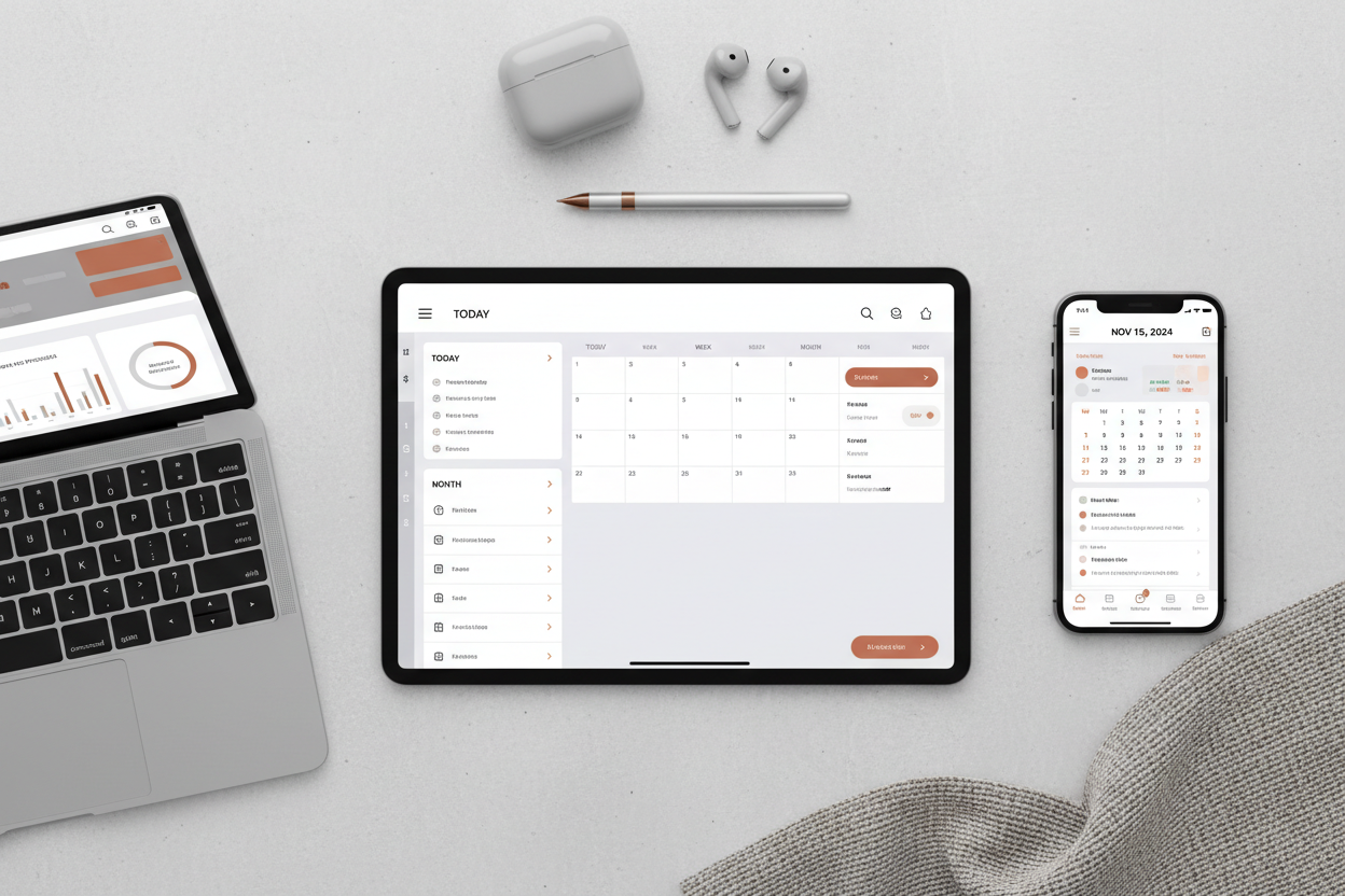 Digital Planning Products in Grey